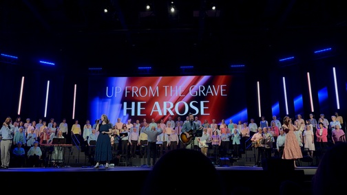 Calvary Church Easter choir