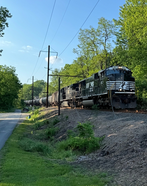 River trail train