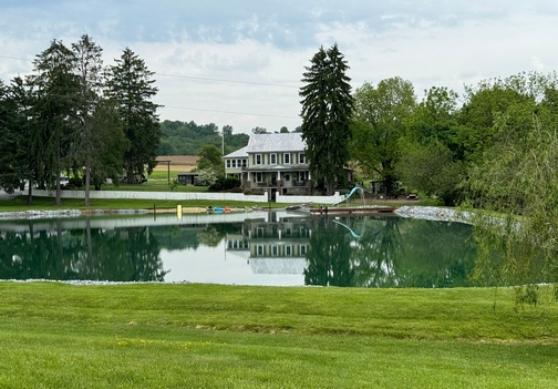Lebanon County Farm and pond